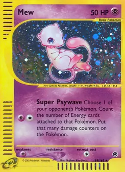 Mew — Expedition Base Set