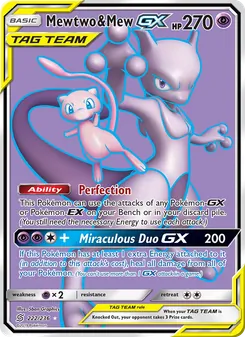Mewtwo & Mew GX — Unified Minds
