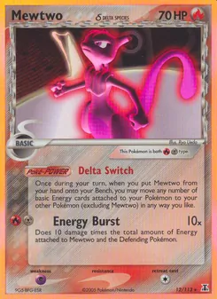 Mewtwo δ — Delta Species