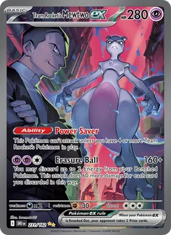 Team Rocket's Mewtwo ex — Destined Rivals