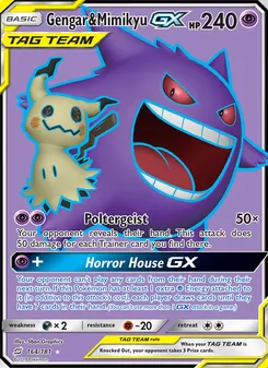 Gengar & Mimikyu GX — Team Up