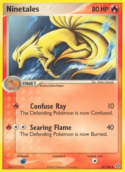 Ninetales — Emerald
