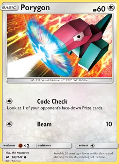 Porygon — Burning Shadows