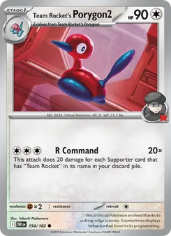 Team Rocket's Porygon2 — Destined Rivals