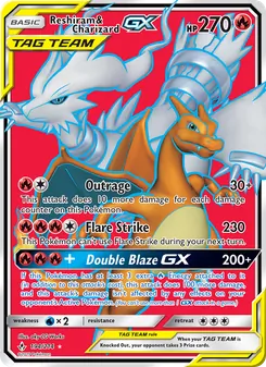 Reshiram & Charizard GX — Unbroken Bonds