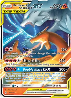 Reshiram & Charizard GX — Unbroken Bonds