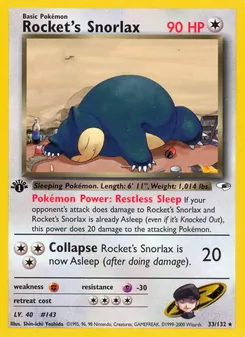 Rocket's Snorlax — Gym Heroes