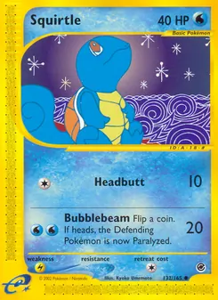 Squirtle — Expedition Base Set