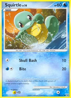 Squirtle — Platinum