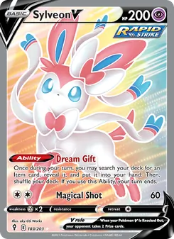Sylveon V — Evolving Skies
