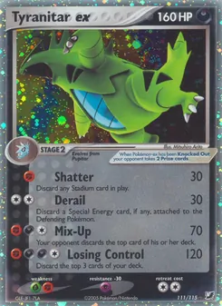 Tyranitar ex — Unseen Forces
