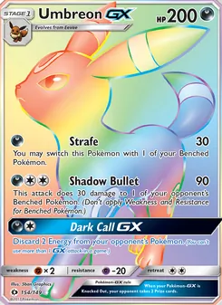 Umbreon GX — Sun & Moon