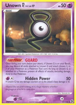 Unown G — Great Encounters
