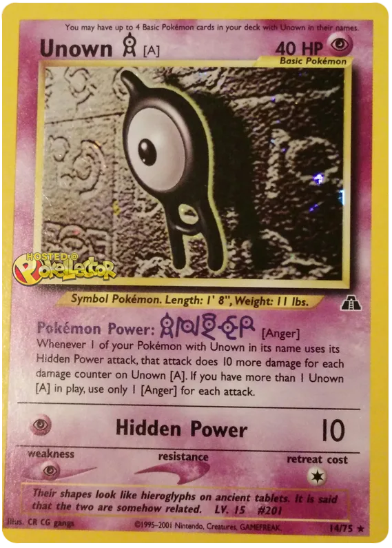 Unown [A] — Neo Discovery