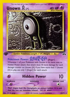 Unown [A] — Neo Discovery