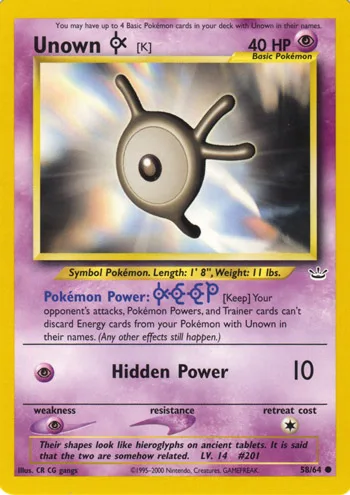 Unown [K]