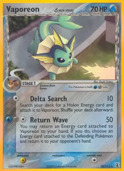 Vaporeon δ — Delta Species