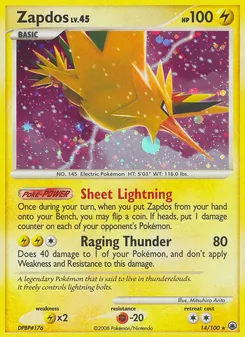 Zapdos — Majestic Dawn