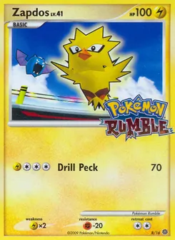 Zapdos — Pokémon Rumble