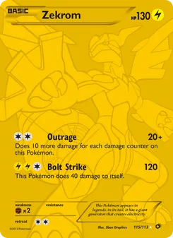 Zekrom — Legendary Treasures