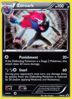Zoroark — BW Black Star Promos